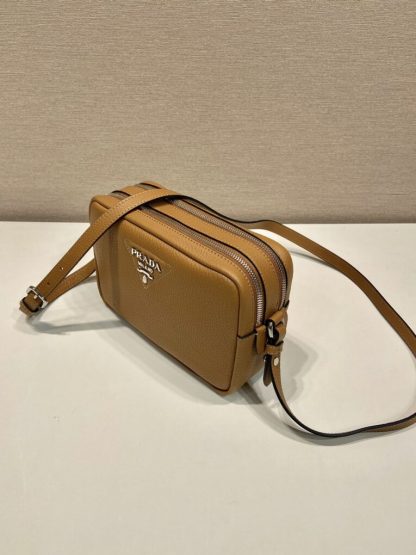  Prada Medium leather bag Caramel Shoulder bag #3807 - Image 2
