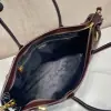  Prada Extra large leather handbag XL Dark Brown #3802 - Image 10