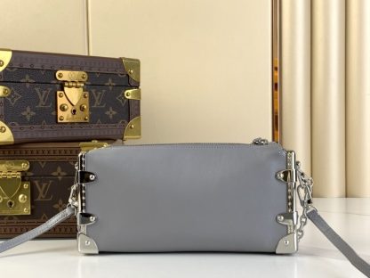  Louis Vuitton Slim Trunk Gris Trianon M12596 #3799 - Image 3