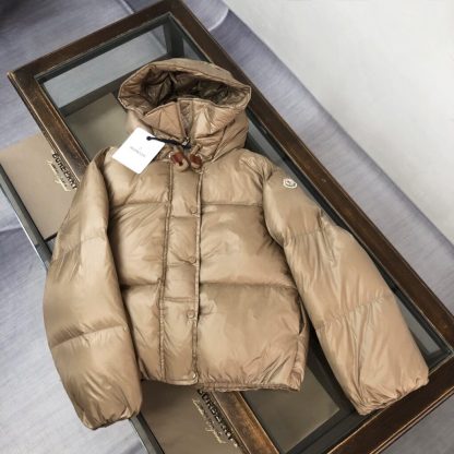 REPLICA MONCLER WOMEN'S BOREY HOODED SHORT DOWN JACKET #3875 - Image 8