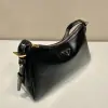  Prada Aimée medium naplak leather shoulder bag Black #3813 - Image 5