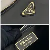  Prada Aimée medium naplak leather shoulder bag Black #3813 - Image 8