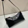  Prada Aimée medium naplak leather shoulder bag Black #3813 - Image 9