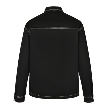  PRADA Stretch cotton shirt black Men #3858 - Image 2