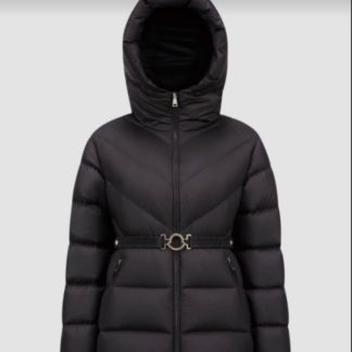 REPLICA MONCLER BROSSE DIAGONAL-QUILTED HOODED SHORT DOWN JACKET #3891