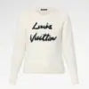 Replica Louis Vuitton Brushed Knit Jumper 1AGHCT White #3988