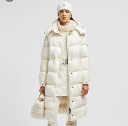 REPLICA MONCLER CAVETTAZ HOODED LONG DOWN JACKET #3819