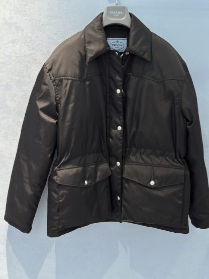  Prada Women's Re-Nylon down jacket with buttons #3847 - Image 9