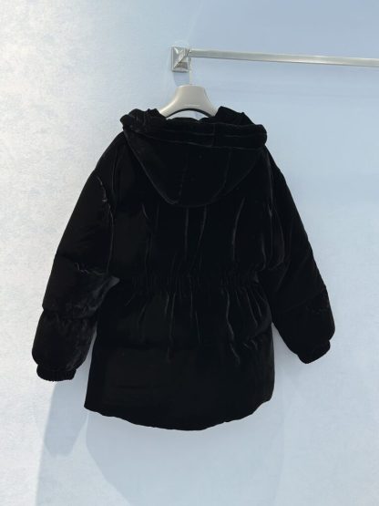  Prada Women's Velvet down jacket #3841 - Image 8
