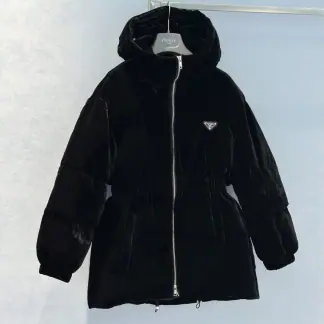 Replica Prada Women's Velvet down jacket #3841
