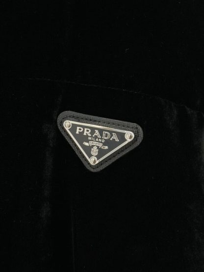  Prada Women's Velvet down jacket #3841 - Image 9
