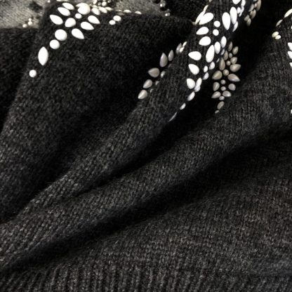  Louis Vuitton Embellished Wool-Cashmere Blend Pullover Cardigan #3903 - Image 19