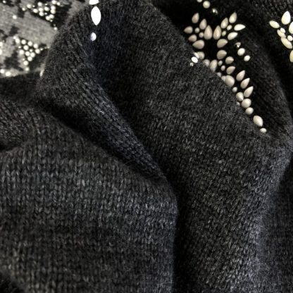  Louis Vuitton Embellished Wool-Cashmere Blend Pullover Cardigan #3903 - Image 17