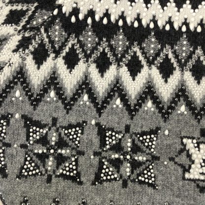  Louis Vuitton Embellished Wool-Cashmere Blend Pullover Cardigan #3903 - Image 12