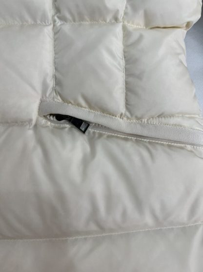 REPLICA MONCLER AVOCE HOODED SHORT DOWN JACKET WHITE #3893 - Image 10