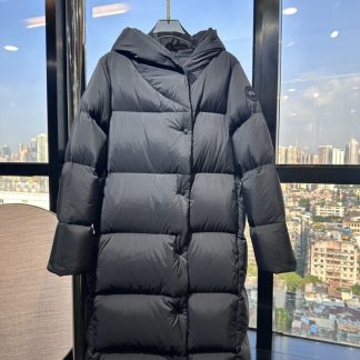 Replica Canada Goose Women's Rhoda Parka Black #3850