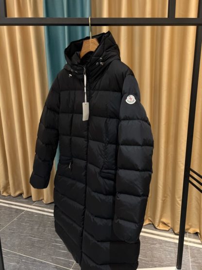 REPLICA MONCLER AVOCETTE HOODED LONG DOWN JACKET COAT #3899 - Image 6