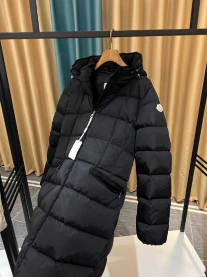 REPLICA MONCLER AVOCETTE HOODED LONG DOWN JACKET COAT #3899 - Image 7