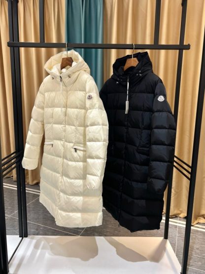REPLICA MONCLER AVOCETTE HOODED LONG DOWN JACKET COAT #3899