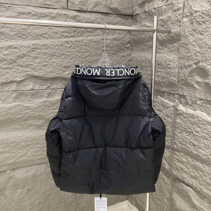 REPLICA MONCLER BLACK MONTCLA SHORT DOWN JACKET UNISEX #3768 - Image 9