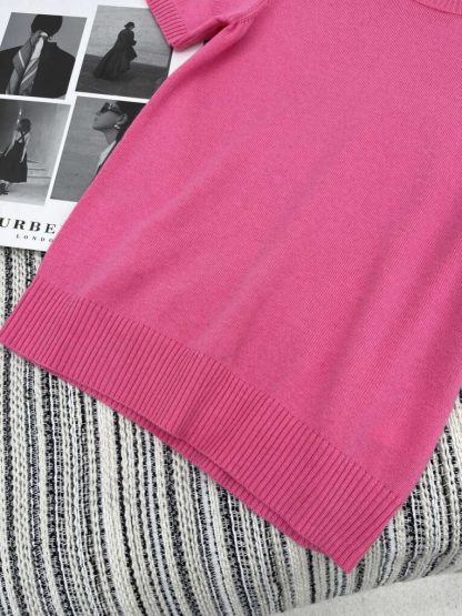  Miu Miu Cashmere knit cardigan sweater pink #3888 - Image 5