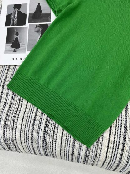  Miu Miu Cashmere knit cardigan sweater green #3889 - Image 2