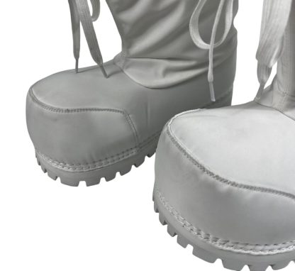 REPLICA BALENCIAGA MEN'S ALASKA LOW BOOT IN WHITE #3795 - Image 8