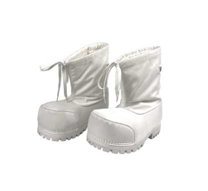REPLICA BALENCIAGA MEN'S ALASKA LOW BOOT IN WHITE #3795 - Image 9
