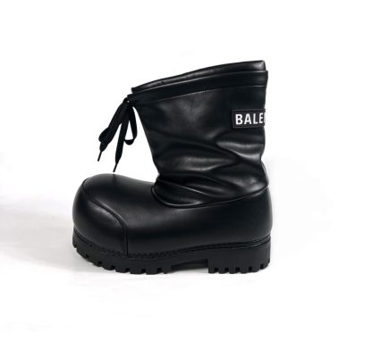 REPLICA BALENCIAGA WOMEN'S ALASKA LOW BOOT IN BLACK #3793 - Image 2