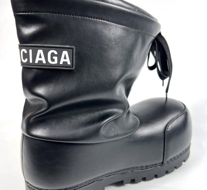 REPLICA BALENCIAGA WOMEN'S ALASKA LOW BOOT IN BLACK #3793 - Image 5