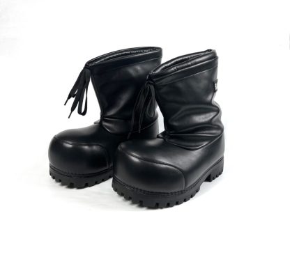 REPLICA BALENCIAGA WOMEN'S ALASKA LOW BOOT IN BLACK #3793