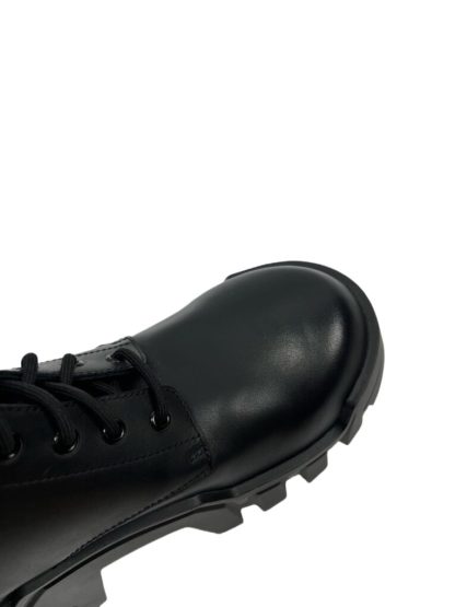 REPLICA BALENCIAGA MEN'S BULLDOZER LACE-UP BOOT IN BLACK #3796 - Image 7