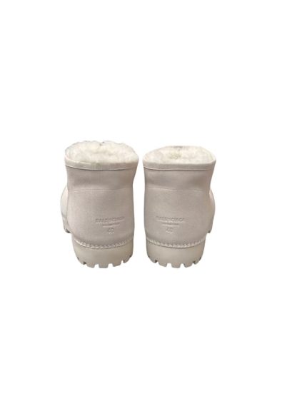 REPLICA BALENCIAGA WOMEN'S ALASKA FUR BOOTIE IN WHITE #3790 - Image 3