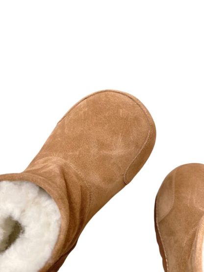 REPLICA BALENCIAGA WOMEN'S ALASKA FUR BOOTIE IN BROWN #3788 - Image 4