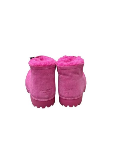 REPLICA BALENCIAGA WOMEN'S ALASKA FUR BOOTIE IN PINK #3791 - Image 9