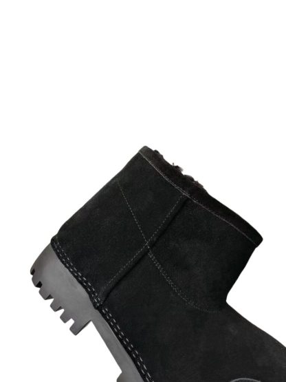 REPLICA BALENCIAGA WOMEN'S ALASKA FUR BOOTIE IN BLACK #3789 - Image 5