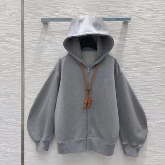 Replica LOEWE Flamenco hoodie in cotton and cashmere Sweatshirt For Women #3904