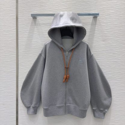 Replica LOEWE Flamenco hoodie in cotton and cashmere Sweatshirt For Women #3904
