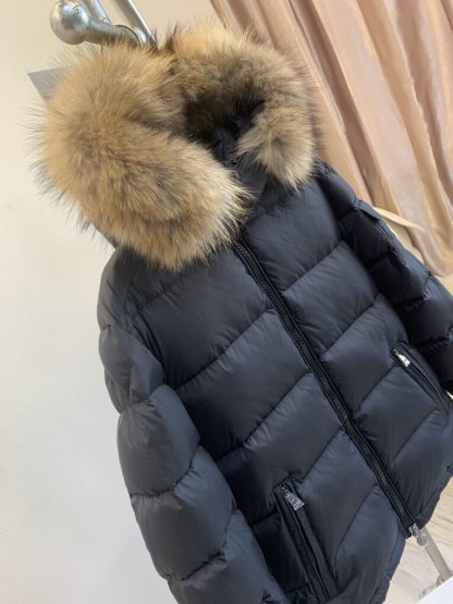 REPLICA MONCLER MEN'S MAYAF SHORT DOWN JACKET BLACK #3760 - Image 3