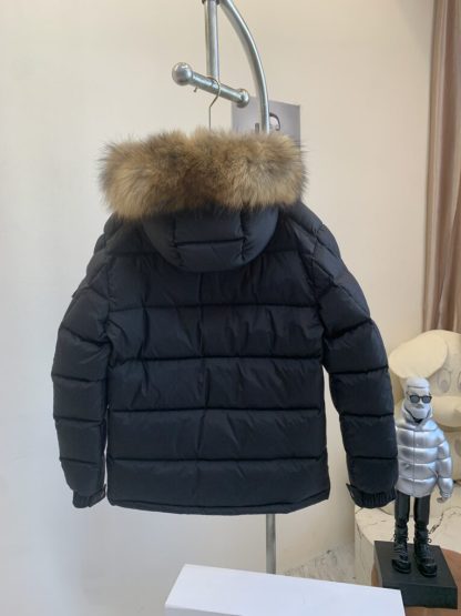 REPLICA MONCLER MEN'S MAYAF SHORT DOWN JACKET BLACK #3760 - Image 6