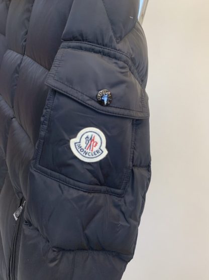 REPLICA MONCLER MEN'S MAYAF SHORT DOWN JACKET BLACK #3760 - Image 7