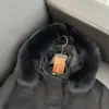  Loro Piana Icery Short Fox Fur Trim Jacket Coat For Women #3916 - Image 6