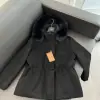 Replica Loro Piana Icery Short Fox Fur Trim Jacket Coat For Women #3916