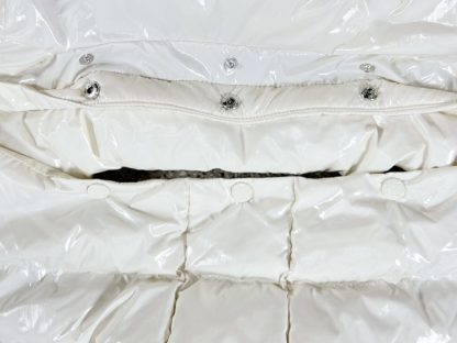 REPLICA MONCLER ANDRO HOODED SHORT DOWN JACKET WHITE #3873 - Image 9