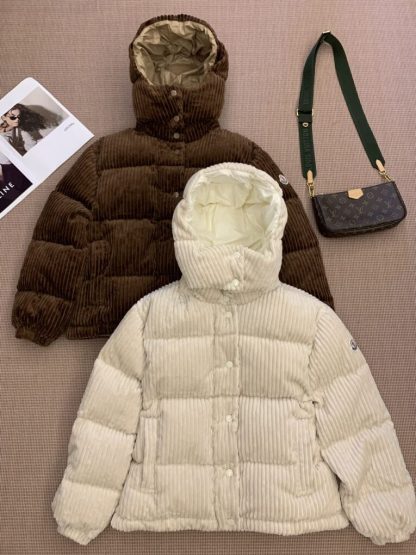  Moncler Daos Chenille Women's Down Jacket Brown #3754 - Image 9
