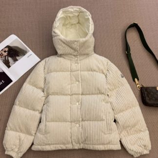 Replica Moncler Daos Chenille Women's Down Jacket Beige #3753