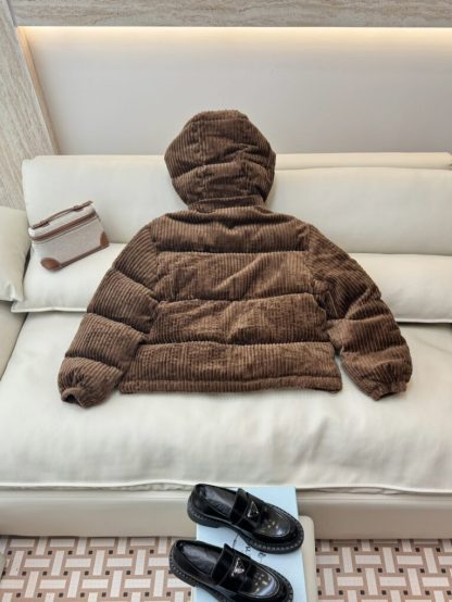  Moncler Daos Chenille Women's Down Jacket Brown #3754 - Image 15