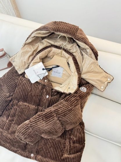  Moncler Daos Chenille Women's Down Jacket Brown #3754 - Image 13