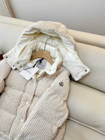  Moncler Daos Chenille Women's Down Jacket Beige #3753 - Image 19