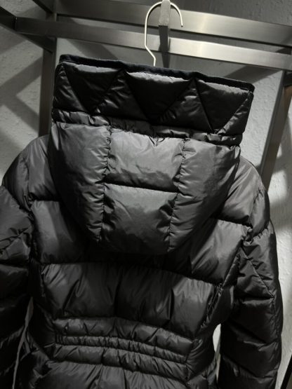 REPLICA MONCLER AVOCE HOODED SHORT DOWN JACKET BLACK #3894 - Image 6